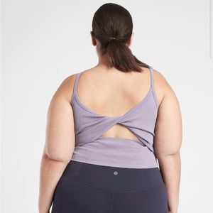 Athleta Karma twist back cami